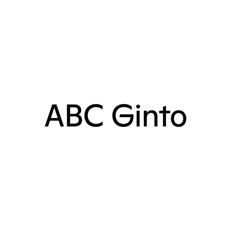 ABC Ginto specimen