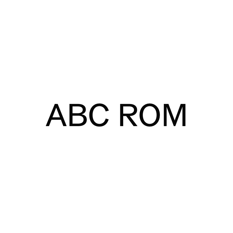 ABC ROM specimen